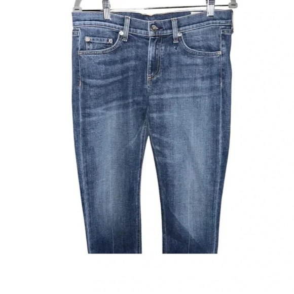 Rag & Bone Medium Wash Antique Skinny Jeans Size 28 - Picture 2 of 7